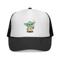 Baby Alien Trucker Cap – Cute Green Character Mesh Hat
