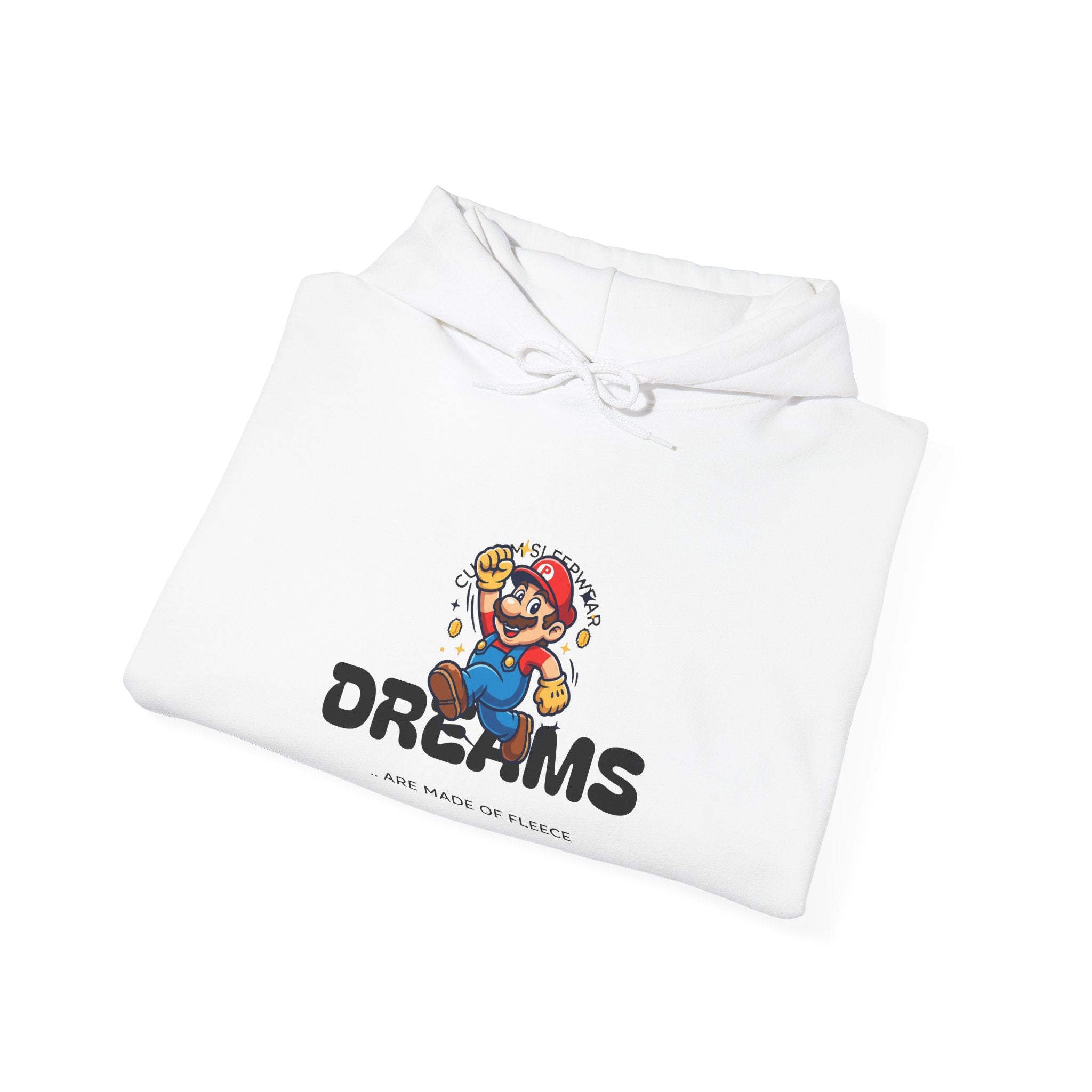 Dreams Gamer Hoodie — Retro Platformer Inspired Hooded Sweatshirt