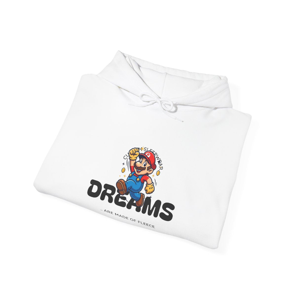 Dreams Gamer Hoodie — Retro Platformer Inspired Hooded Sweatshirt