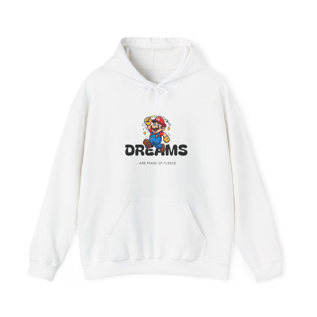 Dreams Gamer Hoodie — Retro Platformer Inspired Hooded Sweatshirt