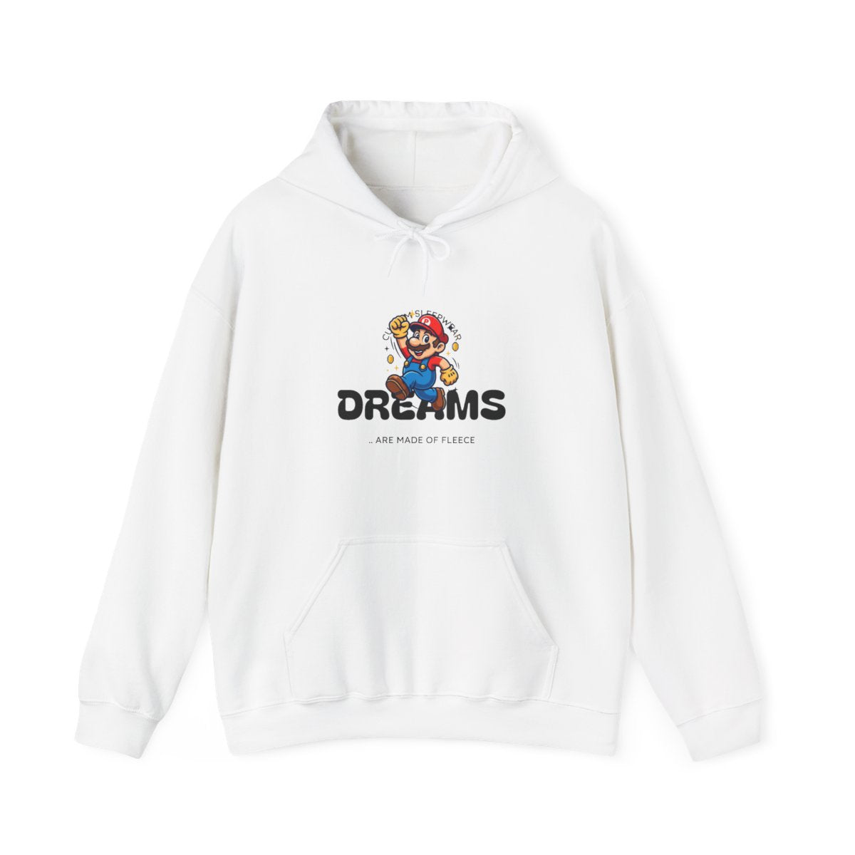 Dreams Gamer Hoodie — Retro Platformer Inspired Hooded Sweatshirt