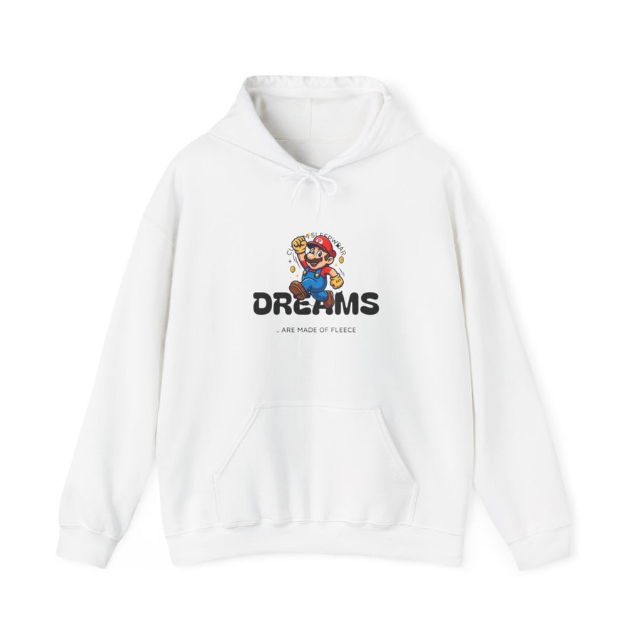 Dreams Gamer Hoodie — Retro Platformer Inspired Hooded Sweatshirt