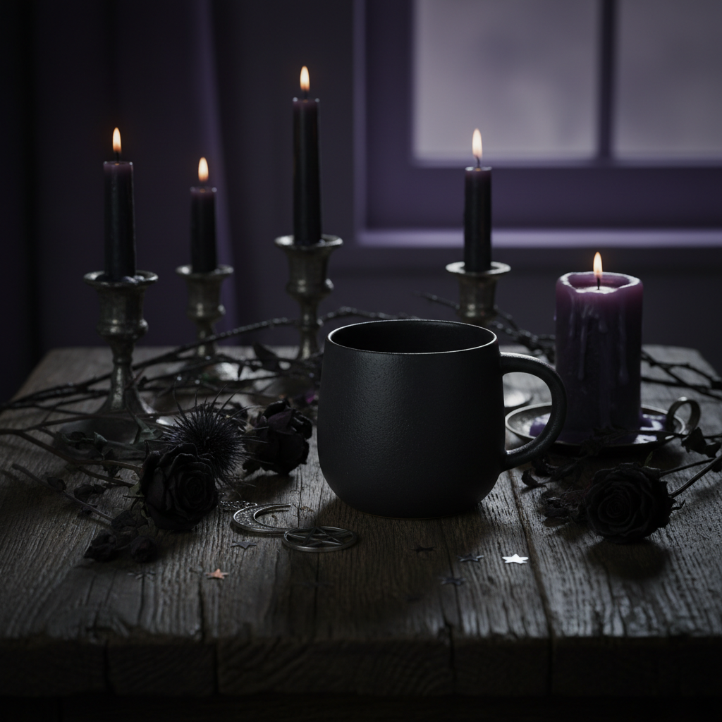Dark mystical mug product photo
